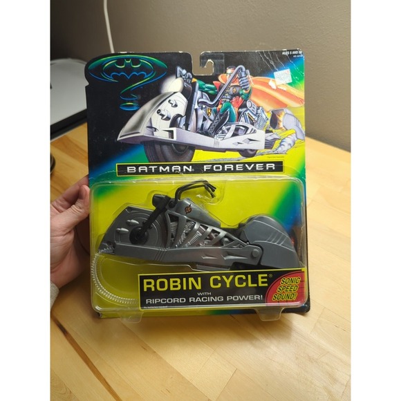 Nos Kenner Batman Forever Robin Cycle w/ Ripcord Racing 1995 New - Picture 1 of 7